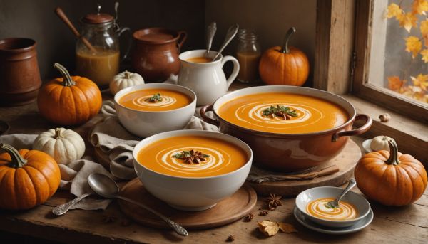 Comment préparer une soupe de potiron réconfortante