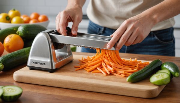 Pourquoi une mandoline facilite la découpe